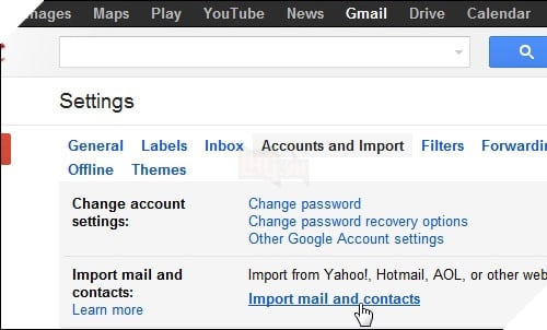 Cach dua toan bo thong tin trong email cu sang email moi hinh anh 2