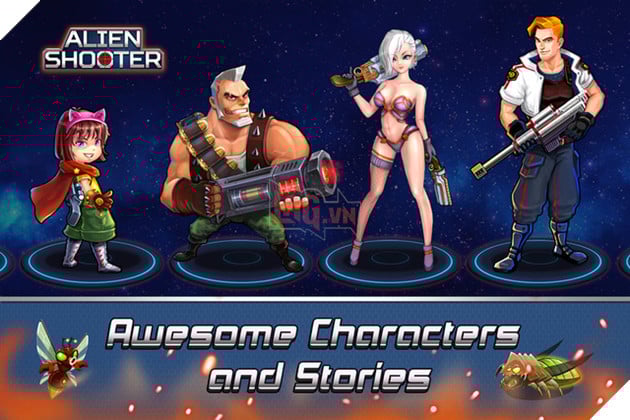 Alien Shooter - Khi thủ thành và bắn súng được người Việt "mai mối" thành công