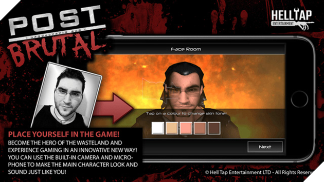 Xuất hiện game kinh dị cho phép đổi mặt nhân vật thành...chính bạn