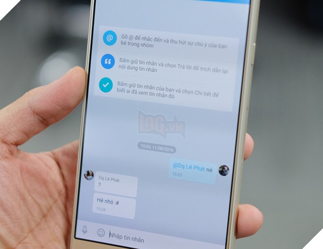 Zalo phien ban moi bo sung ba cong cu chat nhom hinh anh 1