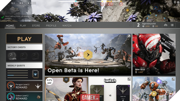 Chơi thử Paragon - MOBA bắn súng đỉnh cao mới mở cửa Open Beta