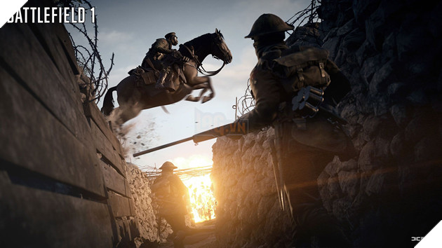  Tản mạn Sử dụng ngựa trong Battlefield 1