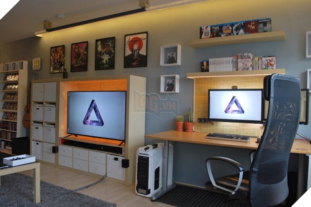 Các phòng máy chơi game cá nhân tuyệt đẹp khiến người khác phải ghen tỵ
