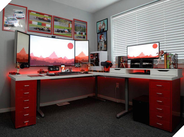 Các phòng máy chơi game cá nhân tuyệt đẹp khiến người khác phải ghen tỵ