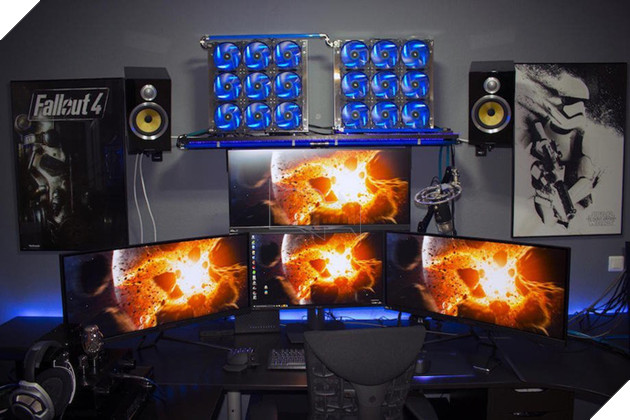 Các phòng máy chơi game cá nhân tuyệt đẹp khiến người khác phải ghen tỵ