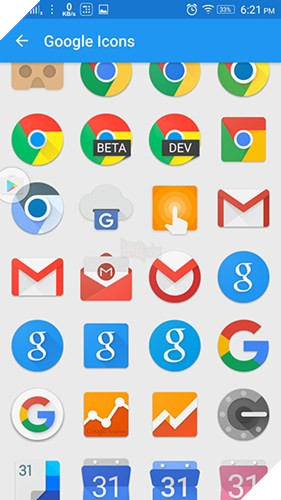 Top 6 bộ icon miễn phí tuyệt đẹp cho smartphone Android 3