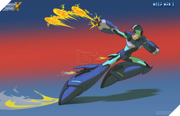 Fan lại được dịp đau lòng với bộ ảnh Mega Man X tuyệt đẹp mới