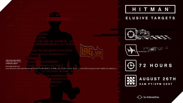  Mục tiêu khó bắt giữ tiếp theo của game Hitman sắp lộ diện