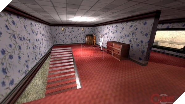 Căn phòng và chiếc loa gây ức chế.