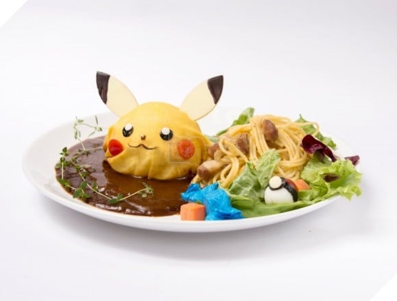 Xuất hiện quán humburger cho phép khách hàng ăn... Pokemon