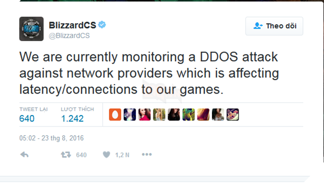 Máy chủ Blizzard liên tục bị hacker tấn công 2