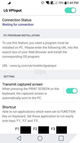 Ứng dụng của LG giúp PC điều khiển smartphone 2