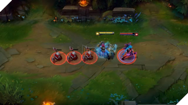 
Vi giờ sẽ mạnh hơn chút nhờ chiêu Q.
