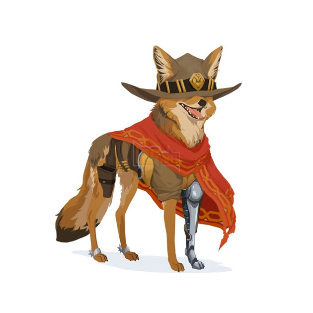 Chiêm ngưỡng phiên bản "chó" của các hero trong Overwatch