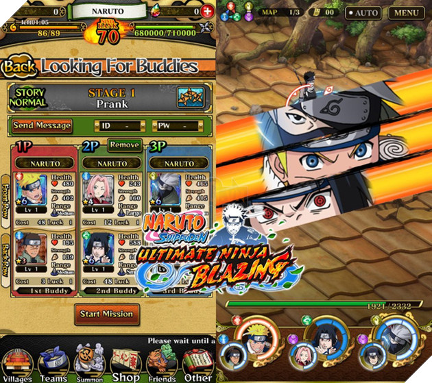 Naruto Shippuden: Ultimate Ninja Blazing - Hàng khủng mobile chính thức ra mắt