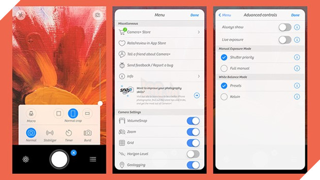 7 ứng dụng chụp ảnh tốt cho smartphone.  5
