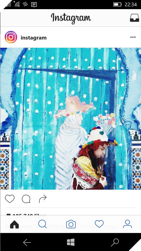 Instagram “lột xác” với giao diện mới trên Windows 10 Mobile.  3