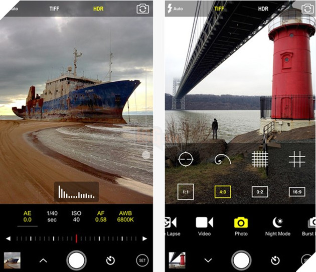 8 ứng dụng chụp ảnh tốt nhất cho iPhone. 
