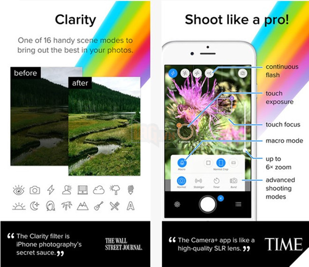 8 ứng dụng chụp ảnh tốt nhất cho iPhone.  4