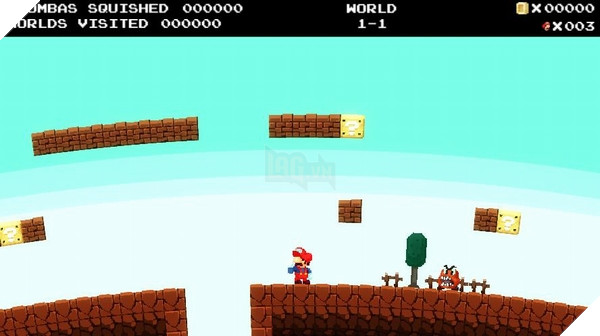 Khi Mario kết hợp No Man's Sky