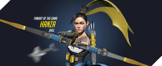 Game thủ Overwatch choáng ngợp trước trang phục Hanza - phiên bản nữ của Hanzo