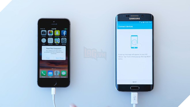 3 bước đơn giản để chuyển dữ liệu từ iOS qua Android.  3