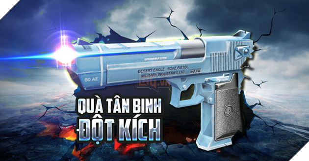 
Mừng Quốc Khánh, tân binh Đột Kích có ngay súng “độc”
