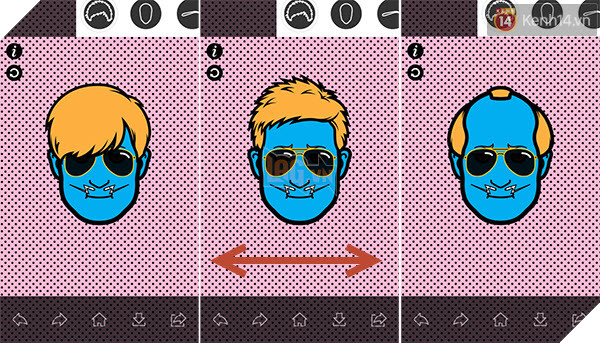 Nở rộ trào lưu ảnh đại diện phong cách hoạt hình với ứng dụng iMadeFace.  2