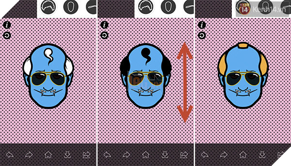 Nở rộ trào lưu ảnh đại diện phong cách hoạt hình với ứng dụng iMadeFace.  3