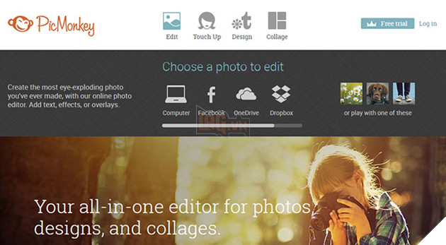 Top 5 website chỉnh sửa ảnh online trên PC.  4