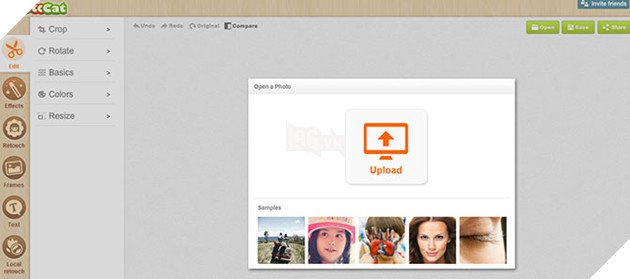 Top 5 website chỉnh sửa ảnh online trên PC.  5