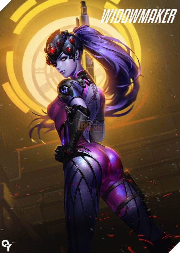 Rạo rực với bộ tranh các hotgirl Overwatch do fan hâm mộ vẽ