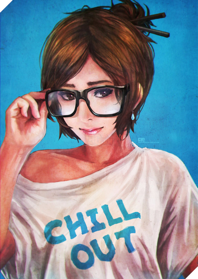 Rạo rực với bộ tranh các hotgirl Overwatch do fan hâm mộ vẽ