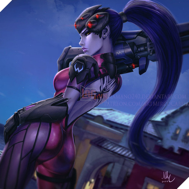 Rạo rực với bộ tranh các hotgirl Overwatch do fan hâm mộ vẽ