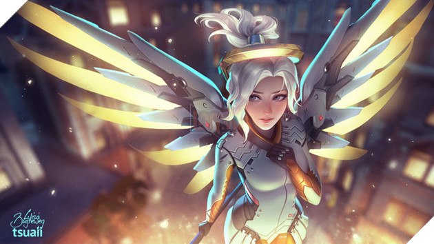 Rạo rực với bộ tranh các hotgirl Overwatch do fan hâm mộ vẽ