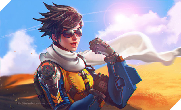 Rạo rực với bộ tranh các hotgirl Overwatch do fan hâm mộ vẽ