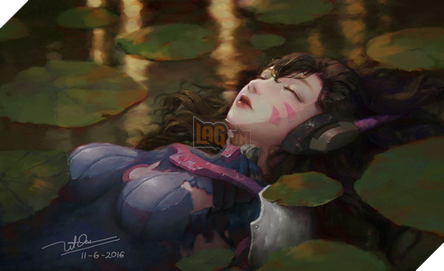 Rạo rực với bộ tranh các hotgirl Overwatch do fan hâm mộ vẽ