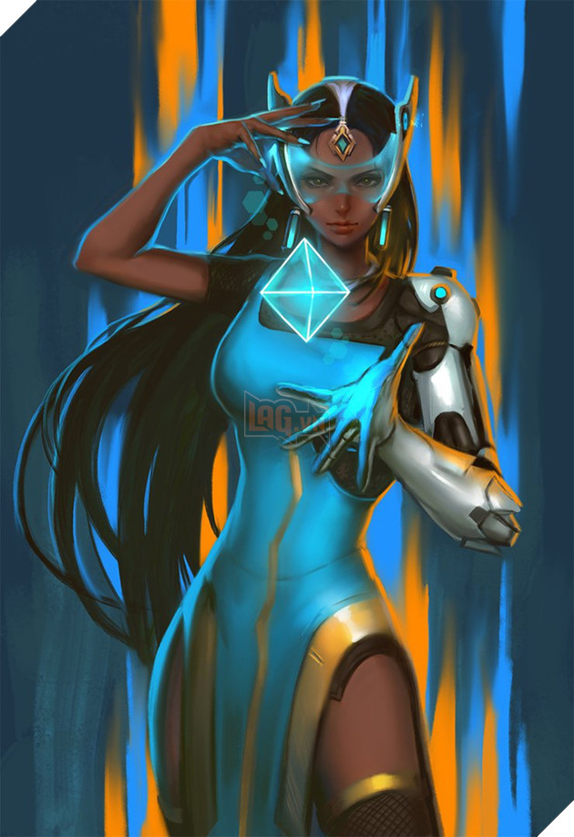 Rạo rực với bộ tranh các hotgirl Overwatch do fan hâm mộ vẽ