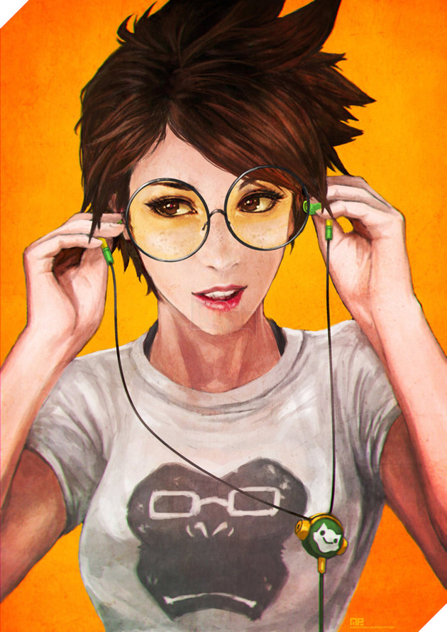 Rạo rực với bộ tranh các hotgirl Overwatch do fan hâm mộ vẽ