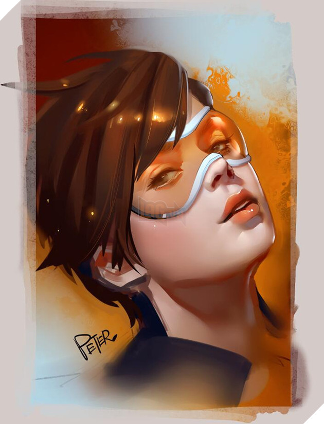 Rạo rực với bộ tranh các hotgirl Overwatch do fan hâm mộ vẽ