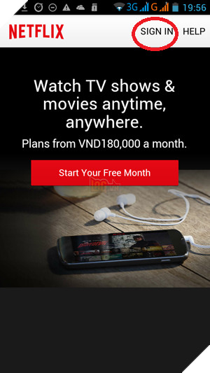 Hướng dẫn xem phim Netflix trên điện thoại miễn phí. 