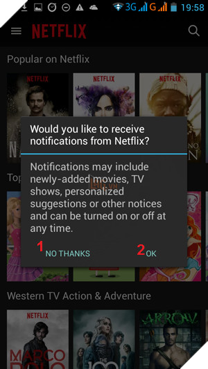 Hướng dẫn xem phim Netflix trên điện thoại miễn phí.  4