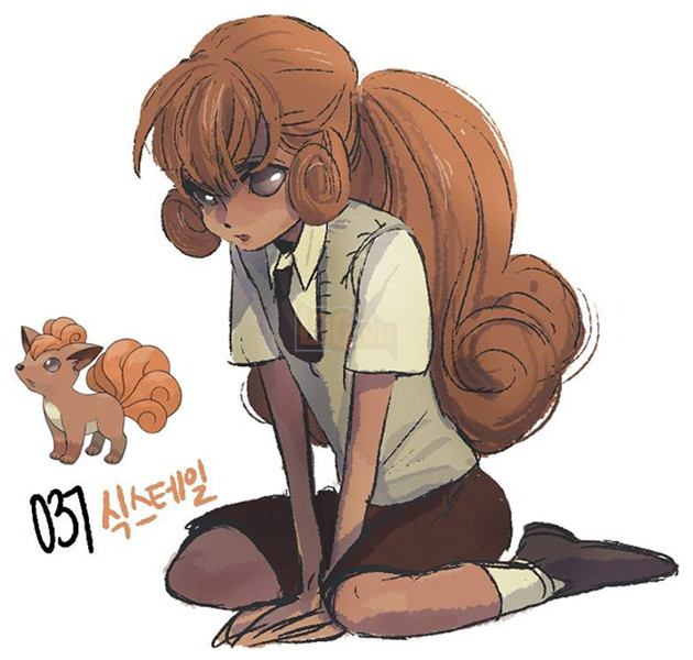 Bộ ảnh Pokemon trong hình dáng con người ngộ nghĩnh 45 ảnh  11