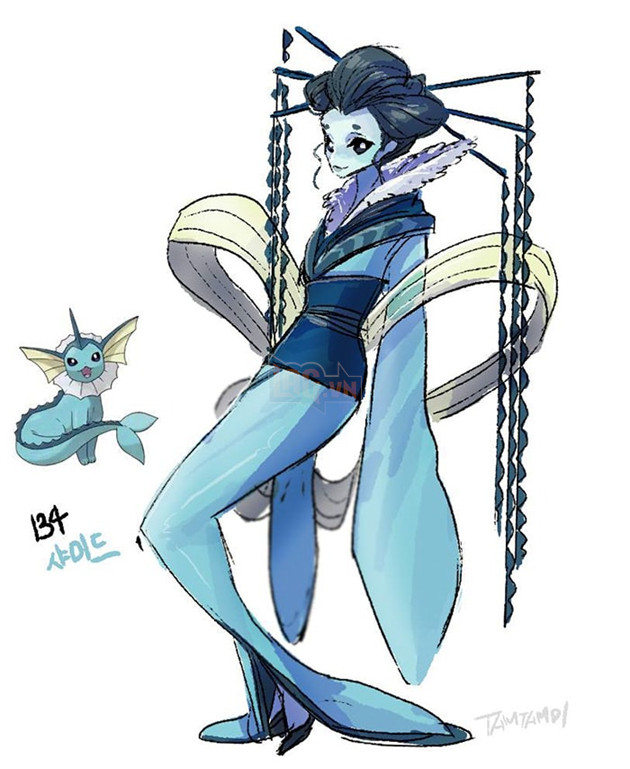 Bộ ảnh Pokemon trong hình dáng con người ngộ nghĩnh - Phần 2 9