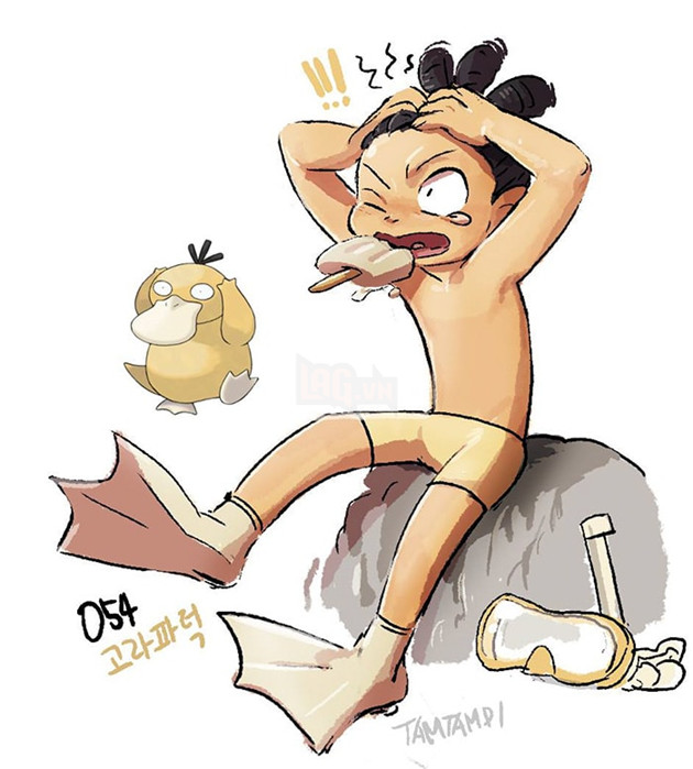 Bộ ảnh Pokemon trong hình dáng con người ngộ nghĩnh 45 ảnh  21