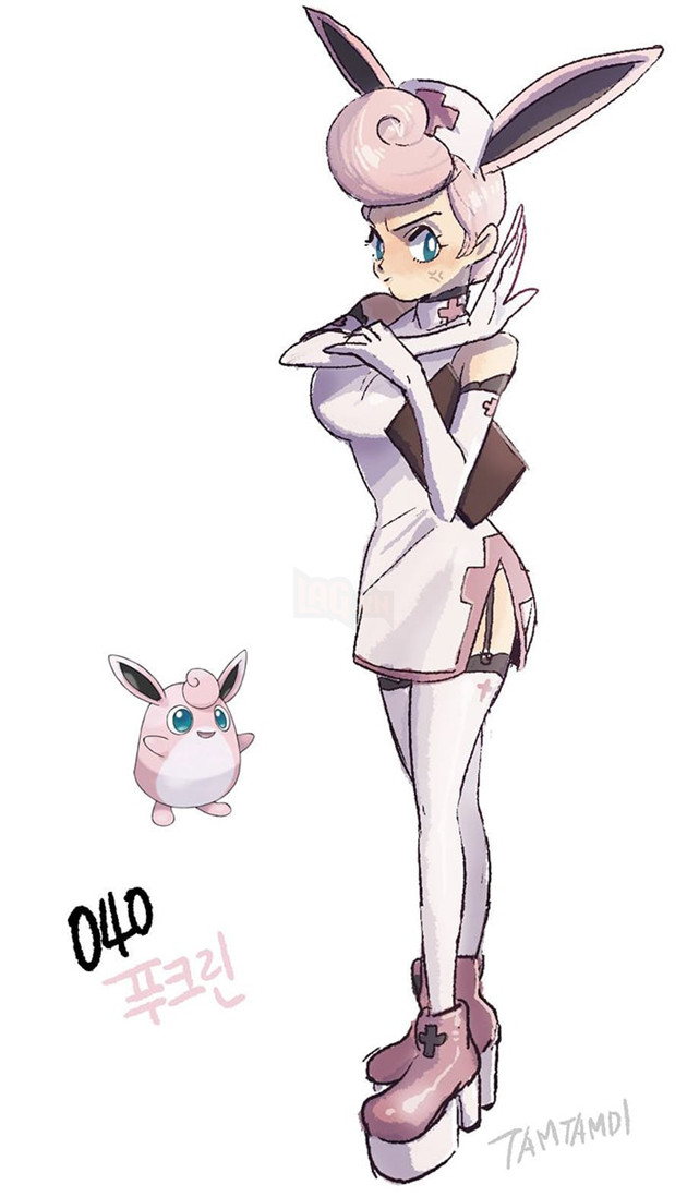 Bộ ảnh Pokemon trong hình dáng con người ngộ nghĩnh - Phần 2 19