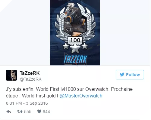 Cày Overwatch cấp tốc, 3 tháng đạt level 1050