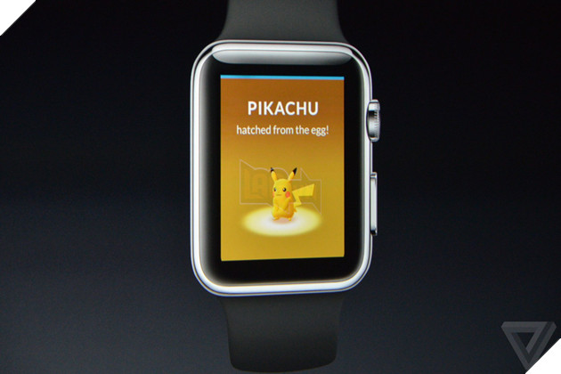 Pokemon GO đã chơi đc trên Apple Watch, ơn giời gane thủ ko sợ bị giật điện thoại nữa rồi!