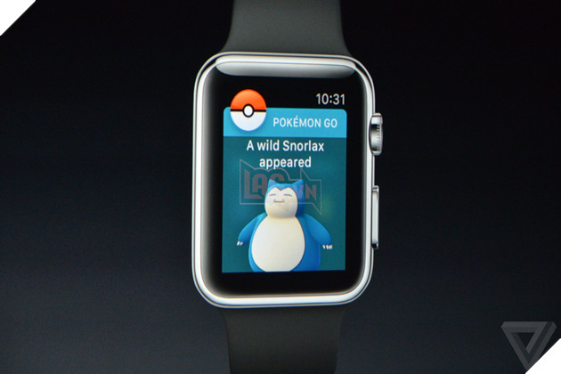 Pokemon GO đã chơi đc trên Apple Watch, ơn giời gane thủ ko sợ bị giật điện thoại nữa rồi!