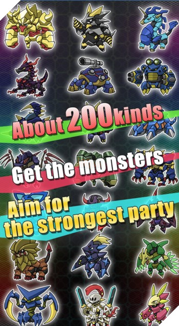 Capsule toy Monsters - Game nhập vai turn-based sở hữu dàn quái vật lên tới 200 loài